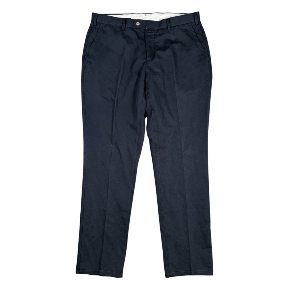 SuitSupply x Tessuti Porto Int Pants Mens 31x31 Cotton Flat Front Trouser 36x32